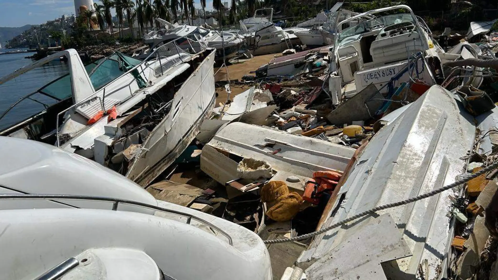 Barcos destruidos 